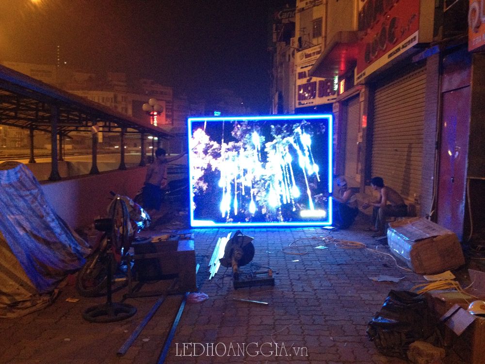 màn  hình led full p10 ngoài trời SMD