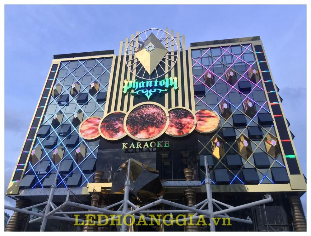 Thi công biển quảng cáo KARAOKE PhanTom HẠ LONG